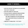 flyer customization service